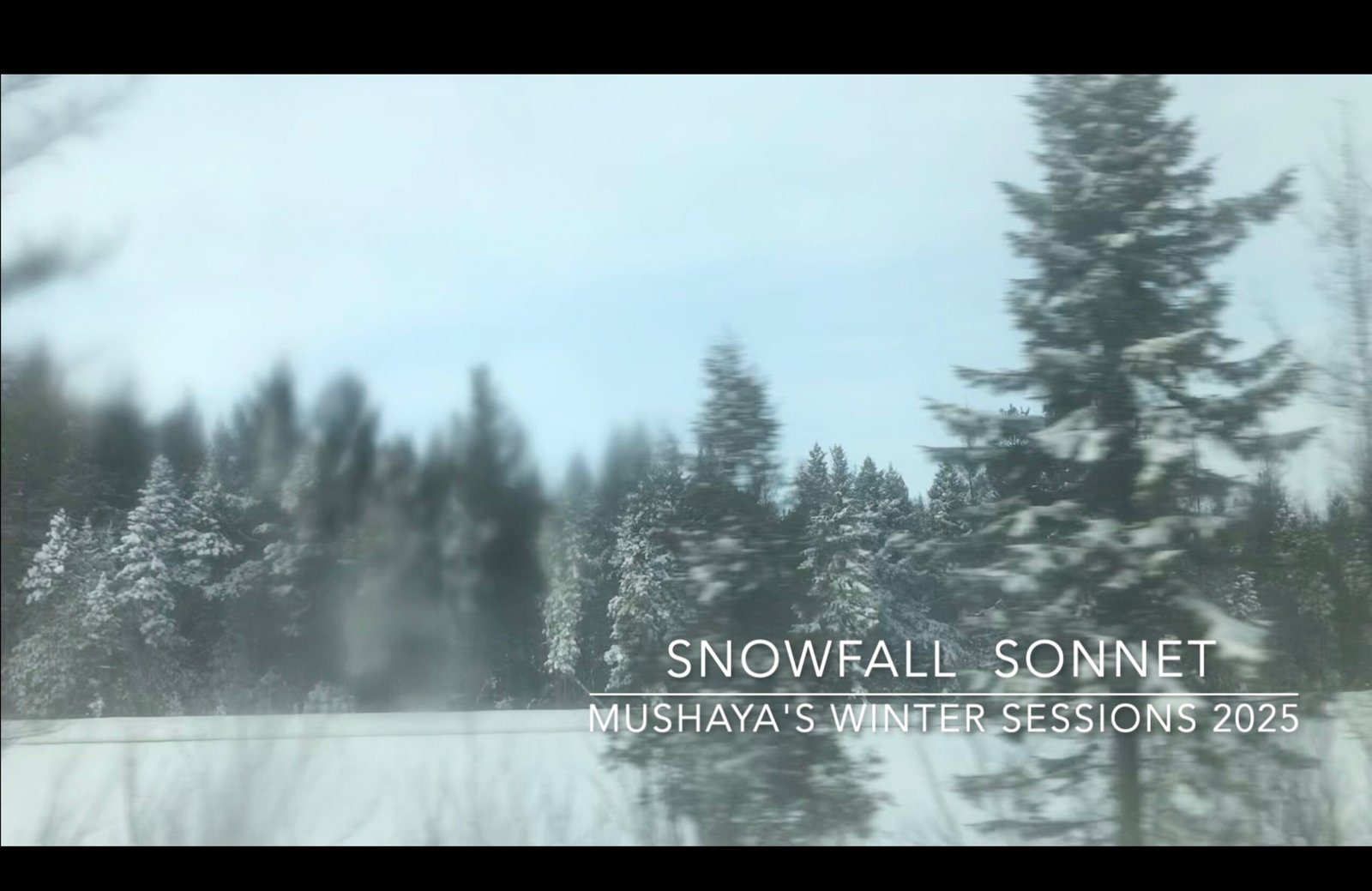 Snowfall Sonnet by Mushaya Omicron and Roshi Von Tech 2025